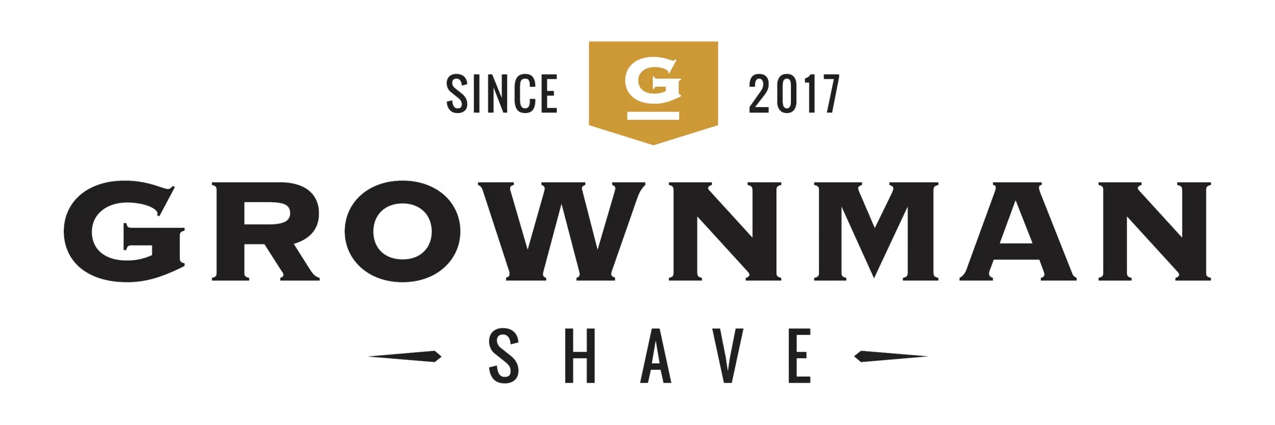 Grownman Shave (Edwin Jagger stockist logo)