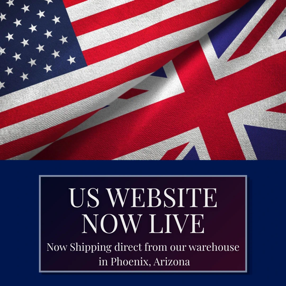 US Website Now Live (click/tap to visit) [photograph and graphical text]