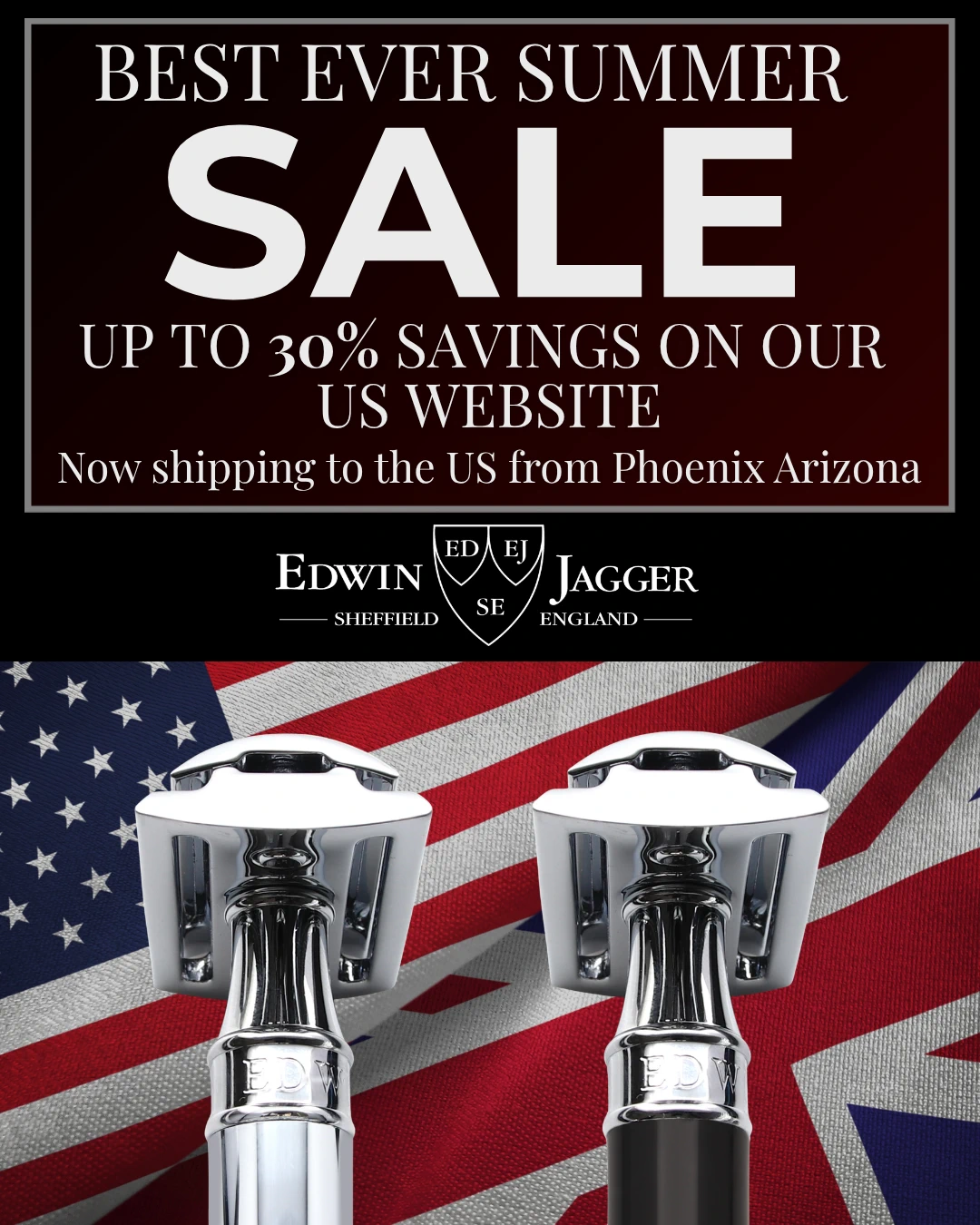 Best Ever Summer SALE - Up to 30% Savings on our US Website - Now Shipping to the US from Phoenix Arizona (click/tap to visit) [photograph and graphical text]